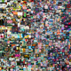 Cropped detail of Beeple (b. 1981), EVERYDAYS: THE FIRST 5000 DAYS, 2021; non-fungible token (jpg). 21,069 x 21,069 pixels (319,168,313 bytes).